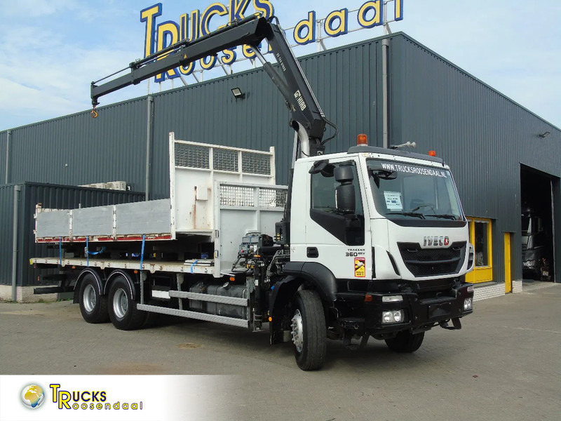 Iveco Eurotrakker 360 EEV + HIAB 144B- 2 + 6X4 + REMOTE + SPRING/BIG AXLE + EURO 5 - Crane truck: picture 1 Iveco Eurotrakker 360 EEV + HIAB 144B- 2 + 6X4 + REMOTE + SPRING/BIG AXLE + EURO 5 - Crane truck: picture 1