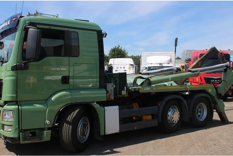 Skip loader truck MAN TGS 26.480 + EURO 5 + 6X2/4: picture 12