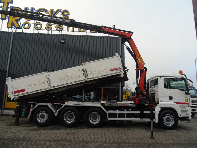 MAN TGS 32.400 + PALFINGER PK23.001EH + HOOKSYSTEM + 8X4 TRIDEM + ROTATOR + EURO 5 - Crane truck: picture 3 MAN TGS 32.400 + PALFINGER PK23.001EH + HOOKSYSTEM + 8X4 TRIDEM + ROTATOR + EURO 5 - Crane truck: picture 3