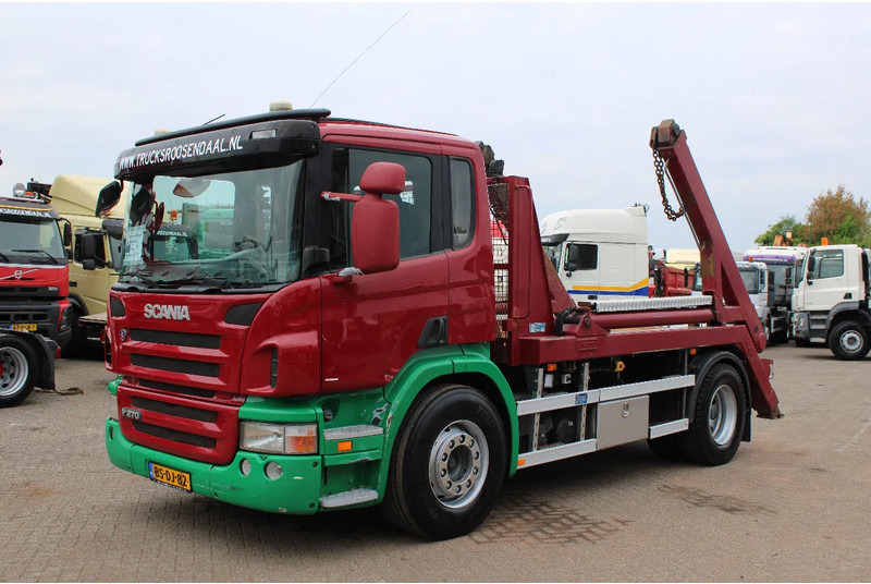 Scania P 270 + PERFECT CONDITION + PTO - Skip loader truck: picture 2 Scania P 270 + PERFECT CONDITION + PTO - Skip loader truck: picture 2