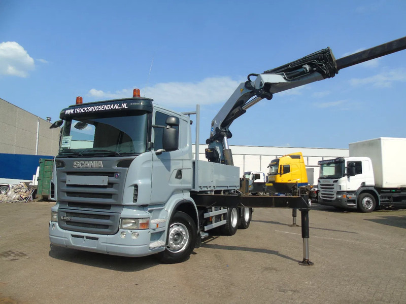 Scania R reserved 420 + PALFINGER 72002 + 7 EXTENTIONS + 6X4 + REMOTE - Crane truck: picture 3 Scania R reserved 420 + PALFINGER 72002 + 7 EXTENTIONS + 6X4 + REMOTE - Crane truck: picture 3