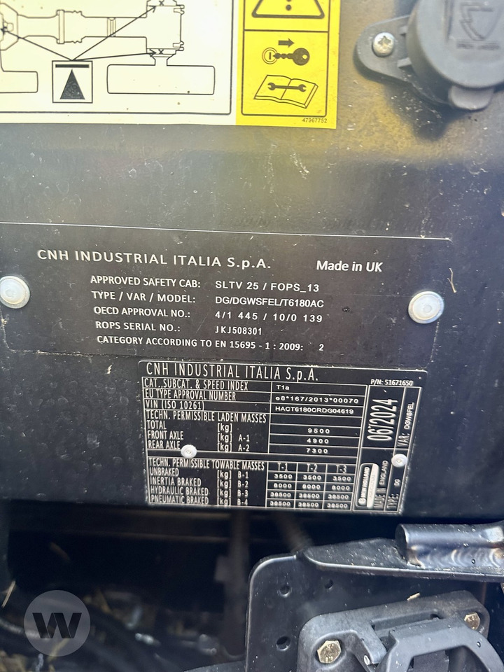 New Holland T6.180 - Farm tractor: picture 3 New Holland T6.180 - Farm tractor: picture 3