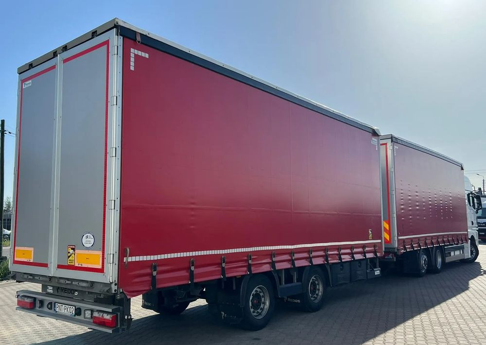 MAN TGX 26.470 z przyczepą Redos - Curtainsider truck: picture 5 MAN TGX 26.470 z przyczepą Redos - Curtainsider truck: picture 5