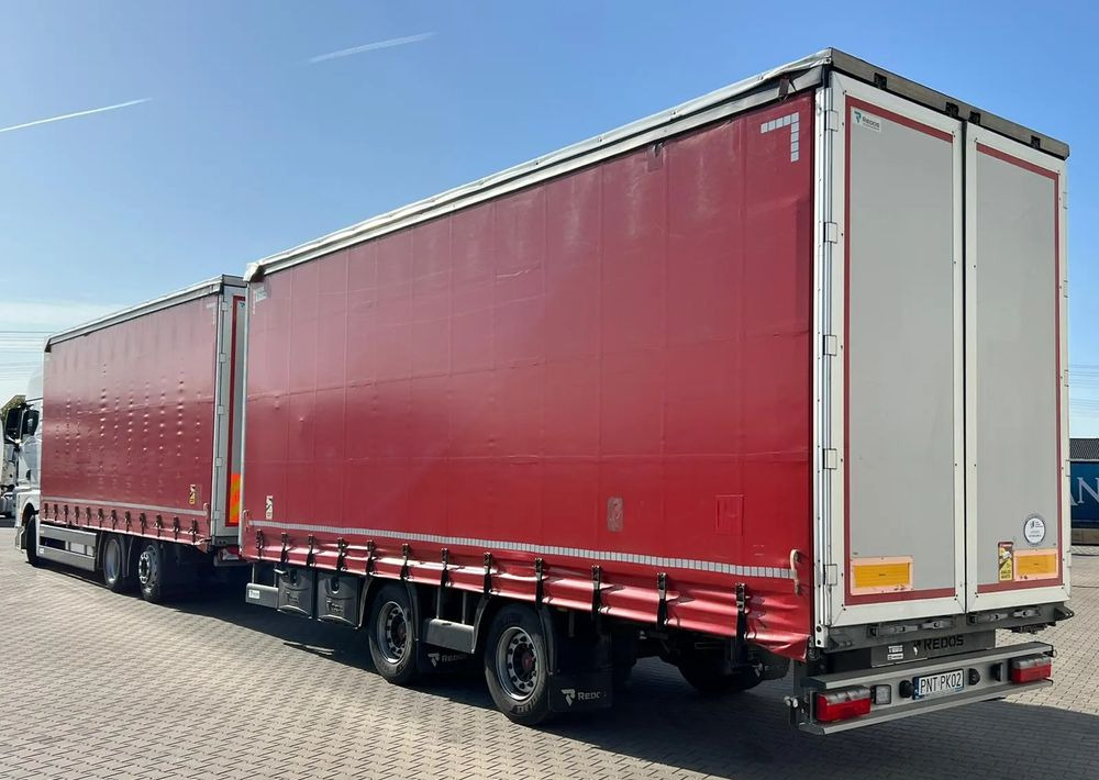 MAN TGX 26.470 z przyczepą Redos - Curtainsider truck: picture 4 MAN TGX 26.470 z przyczepą Redos - Curtainsider truck: picture 4