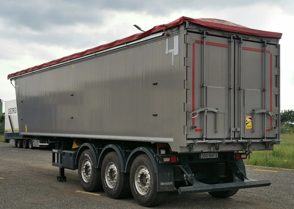 Reisch Aluminiowa 50m3, dach Cramaro manualny - Tipper semi-trailer: picture 5 Reisch Aluminiowa 50m3, dach Cramaro manualny - Tipper semi-trailer: picture 5