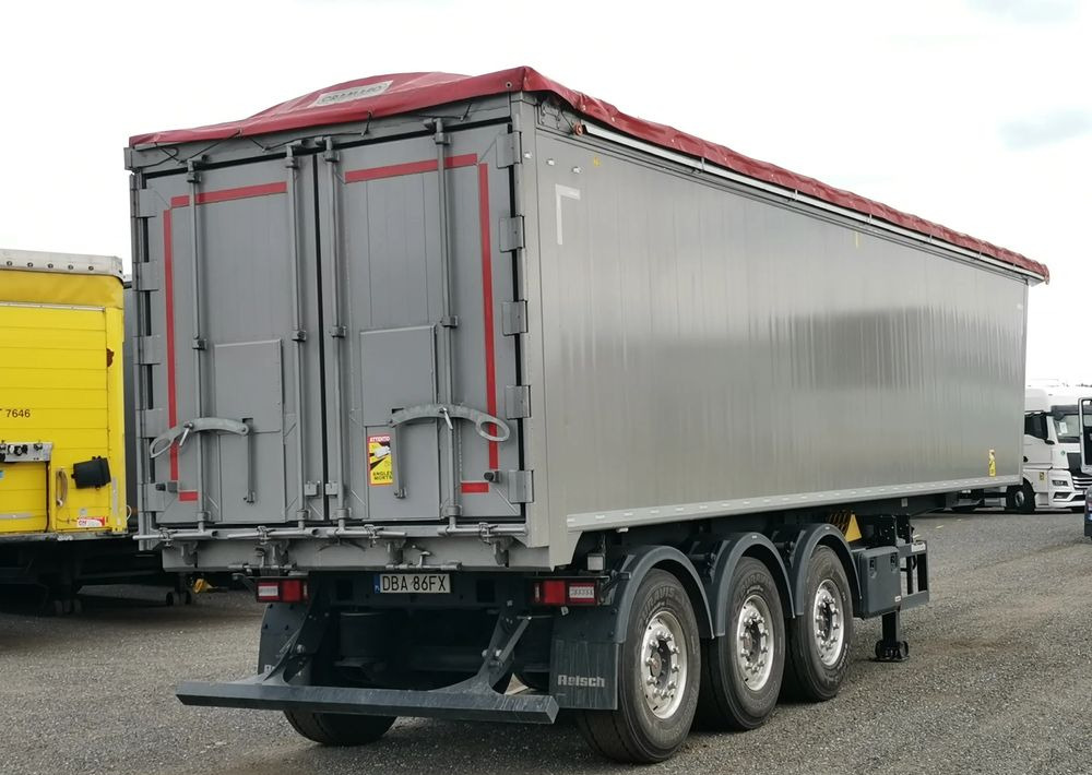 Reisch Aluminiowa 50m3, dach Cramaro manualny - Tipper semi-trailer: picture 3 Reisch Aluminiowa 50m3, dach Cramaro manualny - Tipper semi-trailer: picture 3