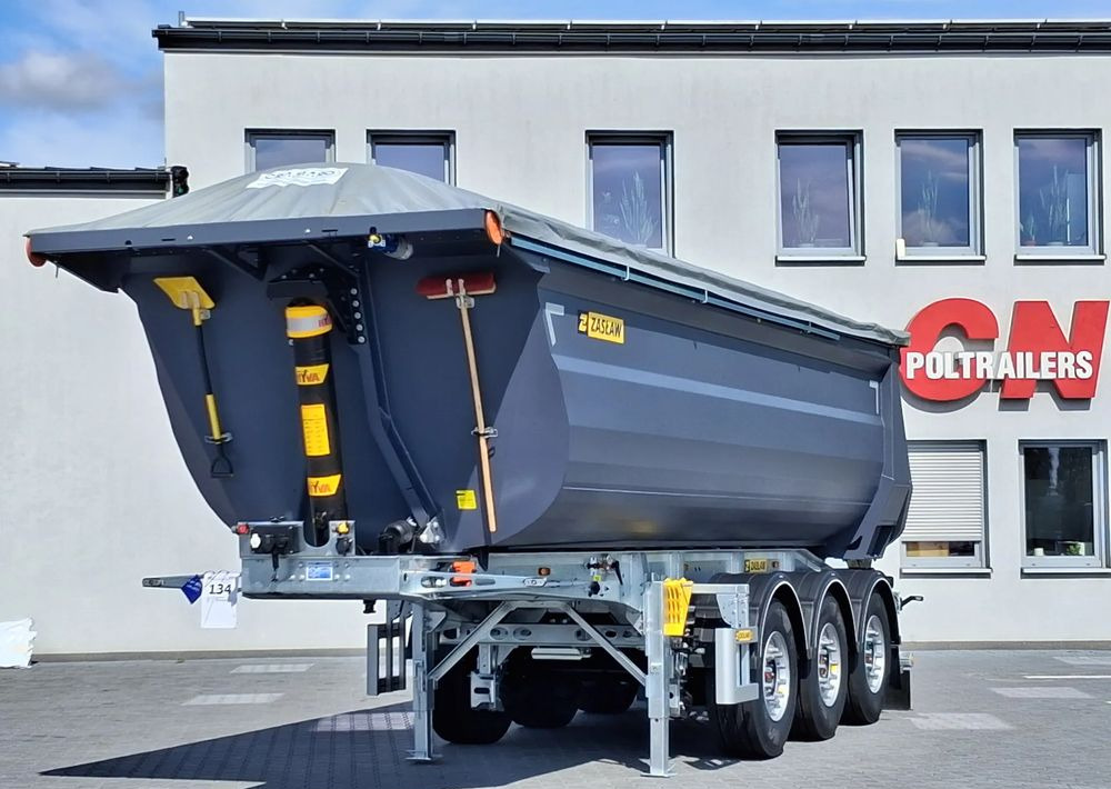 Zaslaw NOWY MODEL // Elektryczna plandeka // CAŁA HARDOX 500 24/27m3 - Tipper semi-trailer: picture 1 Zaslaw NOWY MODEL // Elektryczna plandeka // CAŁA HARDOX 500 24/27m3 - Tipper semi-trailer: picture 1