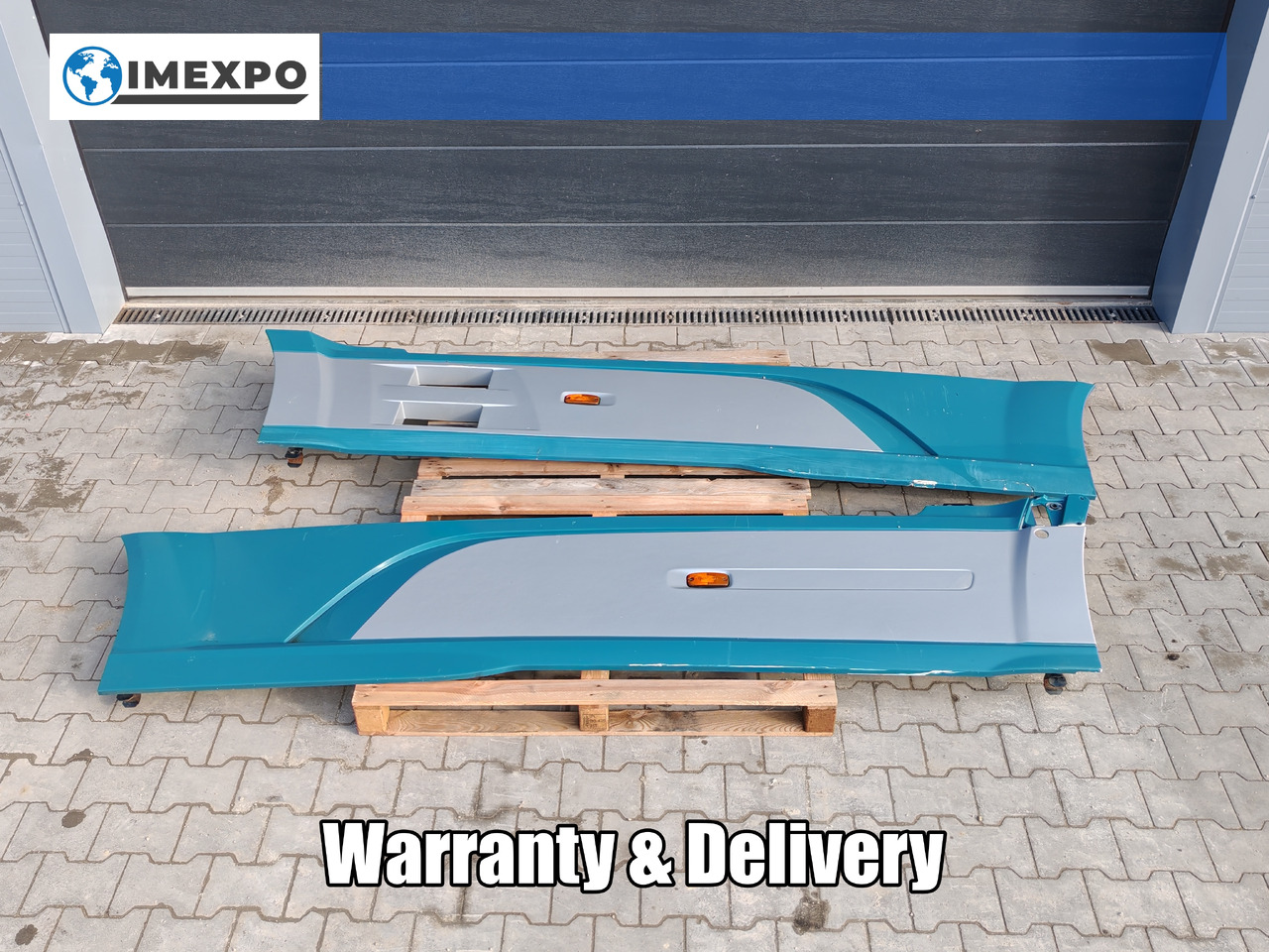 DAF XF106 EURO 6 / SIDE SPOILERS SET - Aerodynamics/ Spoiler: picture 1 DAF XF106 EURO 6 / SIDE SPOILERS SET - Aerodynamics/ Spoiler: picture 1