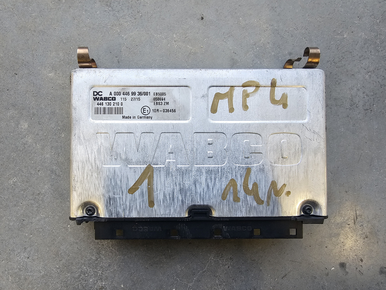 MERCEDES-BENZ ATEGO MP4 EURO 6 / ABS EBS CONTROL UNIT / A0004469936 - ECU: picture 2 MERCEDES-BENZ ATEGO MP4 EURO 6 / ABS EBS CONTROL UNIT / A0004469936 - ECU: picture 2