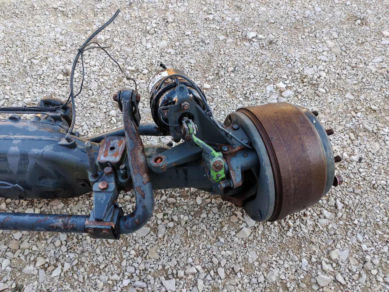 SCANIA P, R, G 4x4 6x6 / FRONT DRIVE AXLE / RP736 RATIO:1.35 / 2591676 - Front axle: picture 4 SCANIA P, R, G 4x4 6x6 / FRONT DRIVE AXLE / RP736 RATIO:1.35 / 2591676 - Front axle: picture 4