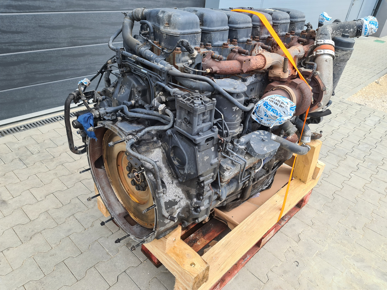 SCANIA R COMPLETE ENGINE / DC13 147 450HP / EURO 6 / WORLDWIDE DELIVERY - Engine: picture 2 SCANIA R COMPLETE ENGINE / DC13 147 450HP / EURO 6 / WORLDWIDE DELIVERY - Engine: picture 2