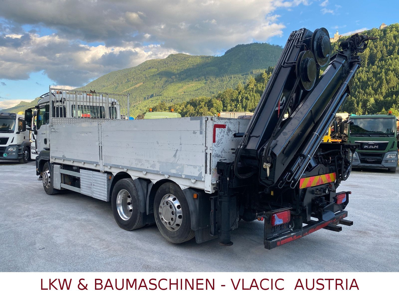 MAN 26.440 mit Kran HIAB 166 5XHydraulikauschub - Dropside/ Flatbed truck, Crane truck: picture 5 MAN 26.440 mit Kran HIAB 166 5XHydraulikauschub - Dropside/ Flatbed truck, Crane truck: picture 5