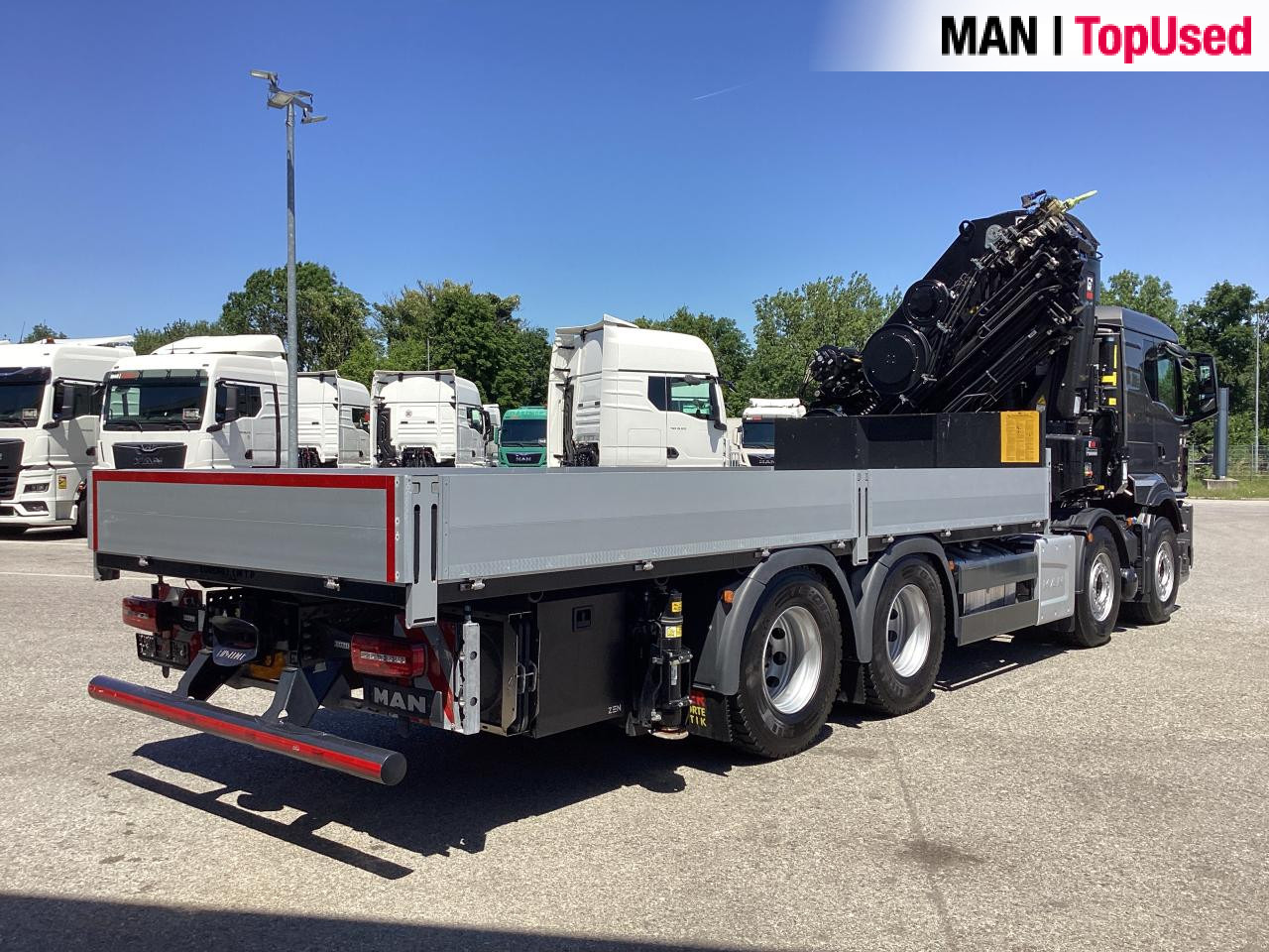 MAN TGS 35.510 8x4 BL CH HIAB X-HiPro 858 E 8 for sale