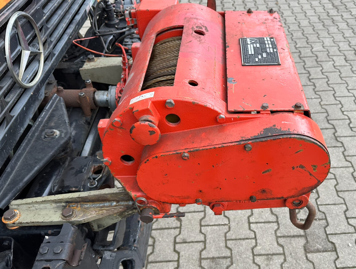 Unimog Frontanbau Seilwinde Werner F30.1M1HW1708 - Winch: picture 2 Unimog Frontanbau Seilwinde Werner F30.1M1HW1708 - Winch: picture 2