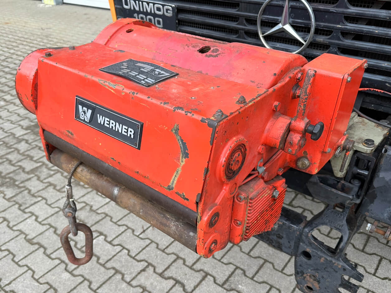 Unimog Frontanbau Seilwinde Werner F30.1M1HW1708 - Winch: picture 5 Unimog Frontanbau Seilwinde Werner F30.1M1HW1708 - Winch: picture 5