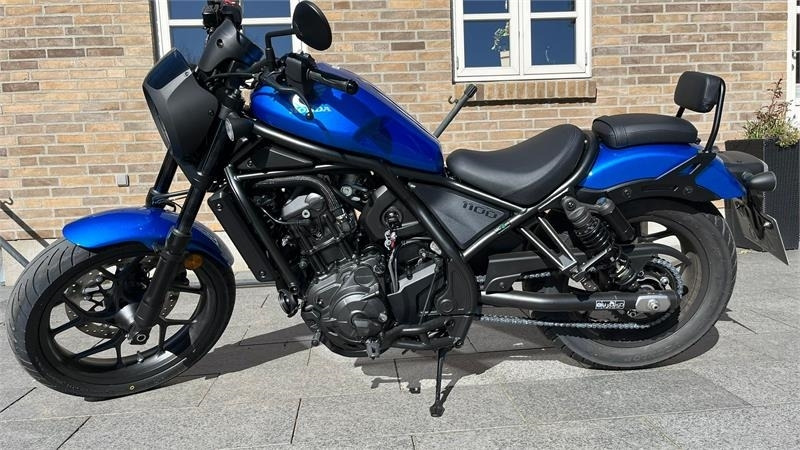 Honda 1100 Rebel, Ny Motorcykel til små penge, og vi byt - Car: picture 1 Honda 1100 Rebel, Ny Motorcykel til små penge, og vi byt - Car: picture 1