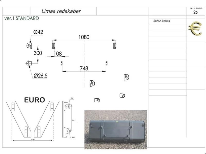 Limas Balletang Balletang med EURO beslag på. - Other machinery: picture 2 Limas Balletang Balletang med EURO beslag på. - Other machinery: picture 2