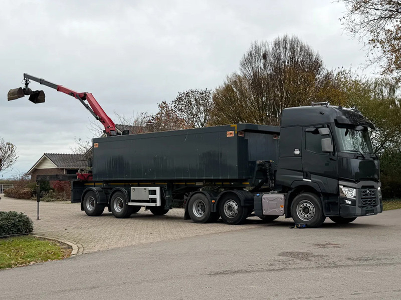 AJK KRAANTRAILER HMF 2243MET RADIO REMOTE VOOR ZAND!! - Tipper semi-trailer: picture 2 AJK KRAANTRAILER HMF 2243MET RADIO REMOTE VOOR ZAND!! - Tipper semi-trailer: picture 2