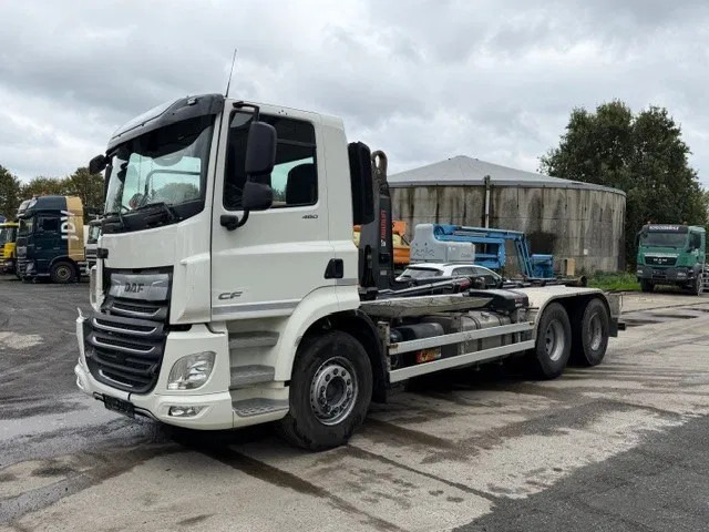 DAF CF 480 HAAKARM/ROLL-OFF TIPPER - Hook lift truck: picture 1 DAF CF 480 HAAKARM/ROLL-OFF TIPPER - Hook lift truck: picture 1