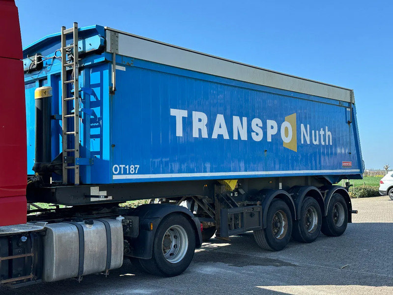 Langendorf SK24 KIPPER/TIPPER MILIEU KLEPPEN!!STUURAS/STEERING AXLE! - Tipper semi-trailer: picture 4 Langendorf SK24 KIPPER/TIPPER MILIEU KLEPPEN!!STUURAS/STEERING AXLE! - Tipper semi-trailer: picture 4