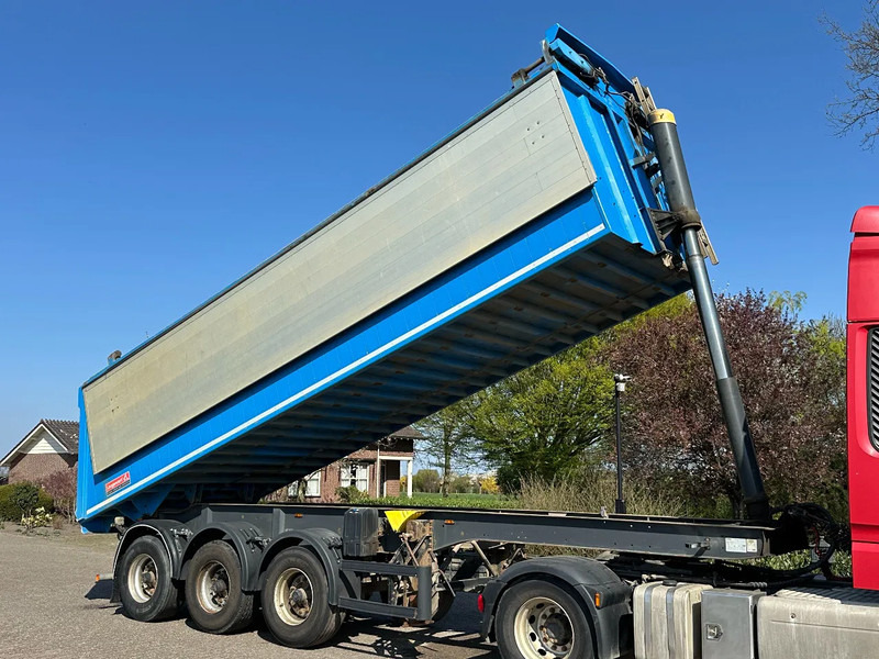 Langendorf SK24 KIPPER/TIPPER MILIEU KLEPPEN!!STUURAS/STEERING AXLE! - Tipper semi-trailer: picture 1 Langendorf SK24 KIPPER/TIPPER MILIEU KLEPPEN!!STUURAS/STEERING AXLE! - Tipper semi-trailer: picture 1