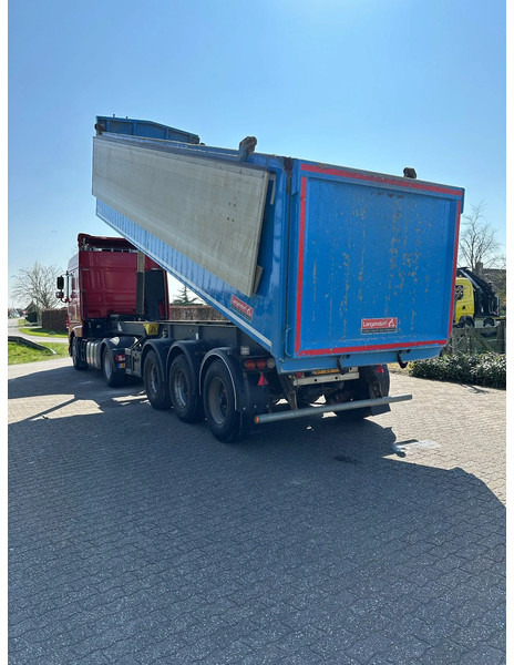 Langendorf SK24 KIPPER/TIPPER MILIEU KLEPPEN!!STUURAS/STEERING AXLE! - Tipper semi-trailer: picture 5 Langendorf SK24 KIPPER/TIPPER MILIEU KLEPPEN!!STUURAS/STEERING AXLE! - Tipper semi-trailer: picture 5