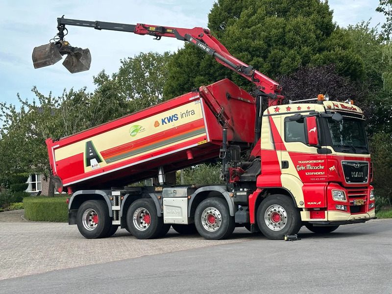 MAN TGS 43-460 WVT WIDESPREAD!!Z-Kraan/Kipper EURO 6!!263tkm!MANUELL!!ZERO EMISSIE 05-29 - Tipper, Crane truck: picture 3 MAN TGS 43-460 WVT WIDESPREAD!!Z-Kraan/Kipper EURO 6!!263tkm!MANUELL!!ZERO EMISSIE 05-29 - Tipper, Crane truck: picture 3