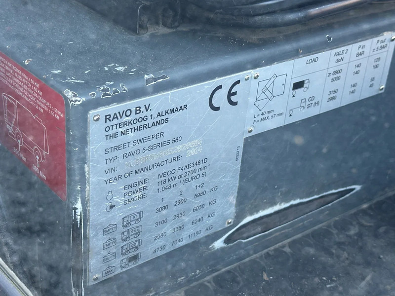 Leasing of Ravo 580 VEEGMACHINE/SWEEPER!! Ravo 580 VEEGMACHINE/SWEEPER!!: picture 9