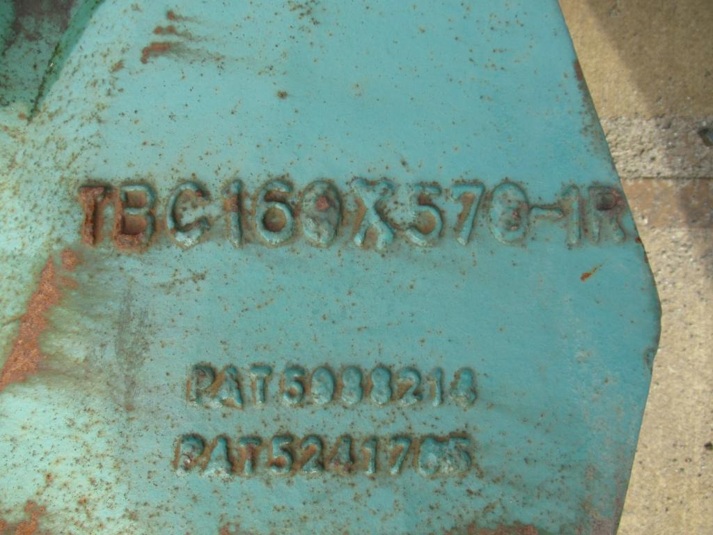 Esco TBC160X570-1R - 3695786 - Attachment for Construction machinery: picture 3 Esco TBC160X570-1R - 3695786 - Attachment for Construction machinery: picture 3