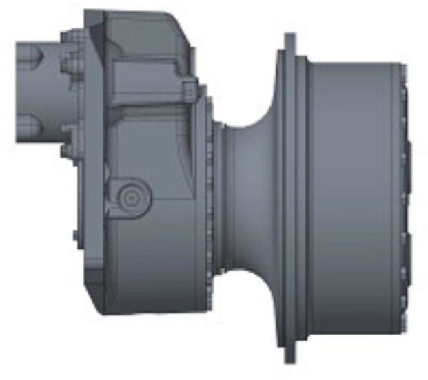 Case 47863726 - 84389282 - Final drive for Construction machinery: picture 3 Case 47863726 - 84389282 - Final drive for Construction machinery: picture 3