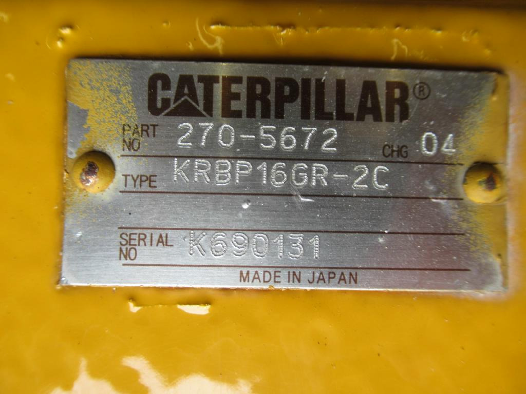 Caterpillar 2705672 - KRBP16GR-2C - Hydraulic valve for Construction machinery: picture 1 Caterpillar 2705672 - KRBP16GR-2C - Hydraulic valve for Construction machinery: picture 1