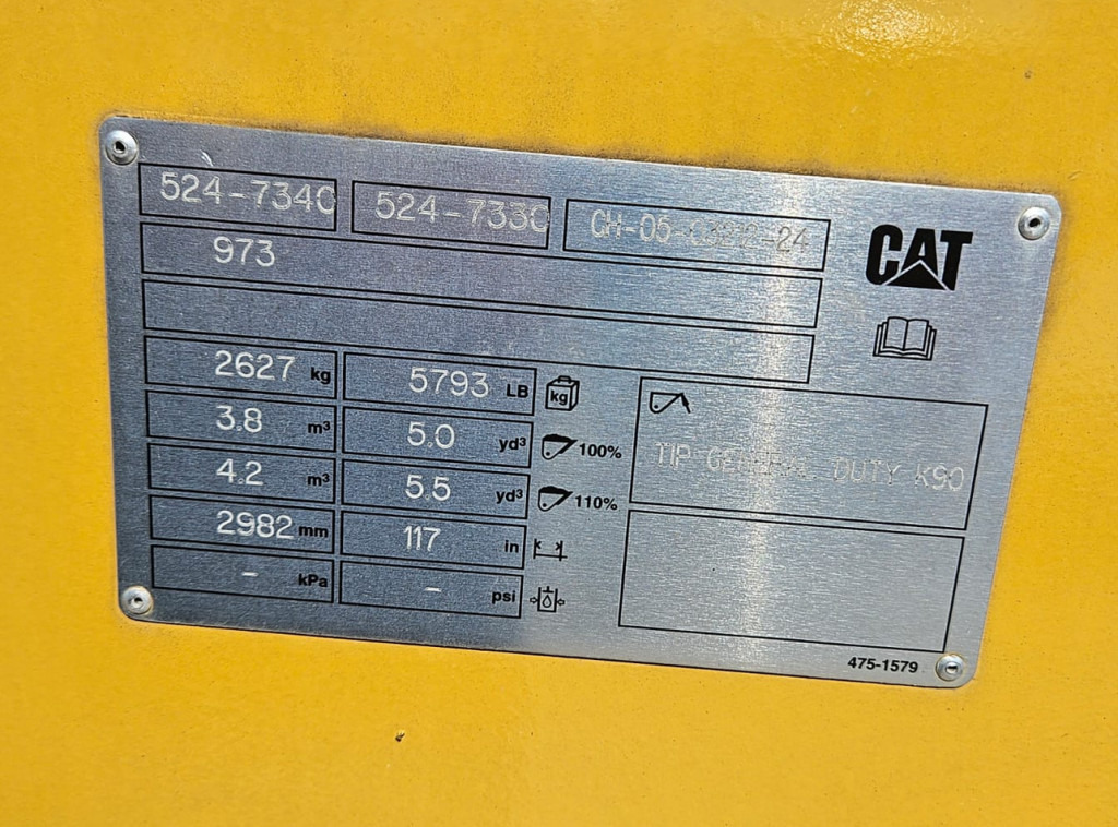 Caterpillar 5247340 - 5247330 - Loader bucket: picture 4 Caterpillar 5247340 - 5247330 - Loader bucket: picture 4