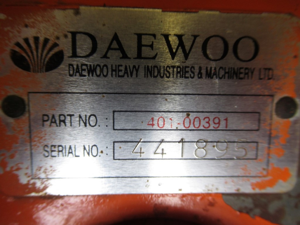 Daewoo 401-00391 - - Swing motor for Construction machinery: picture 2 Daewoo 401-00391 - - Swing motor for Construction machinery: picture 2