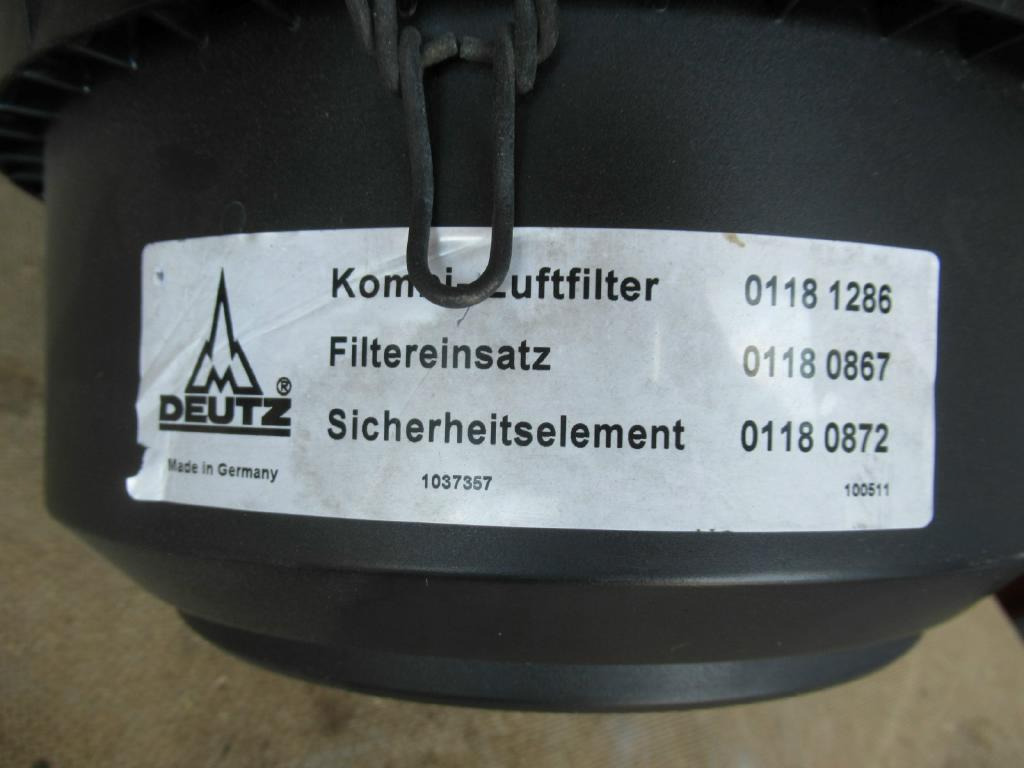 Deutz Unknown - - Air filter for Construction machinery: picture 5 Deutz Unknown - - Air filter for Construction machinery: picture 5