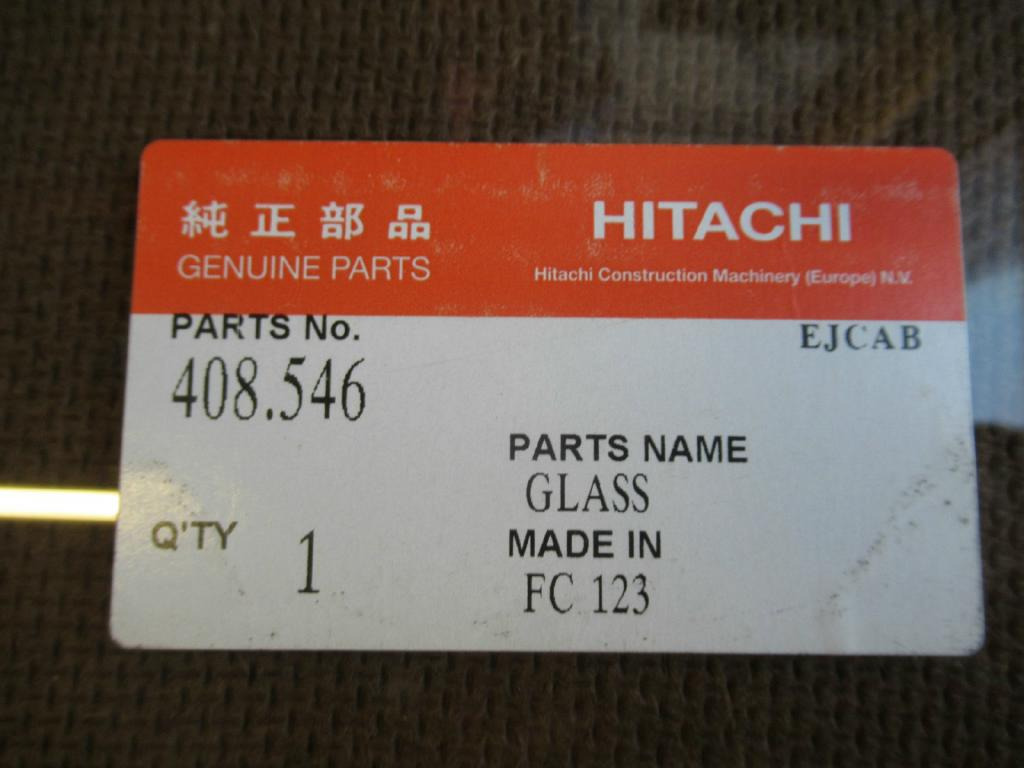 Hitachi 408546 - - Window and parts for Construction machinery: picture 3 Hitachi 408546 - - Window and parts for Construction machinery: picture 3