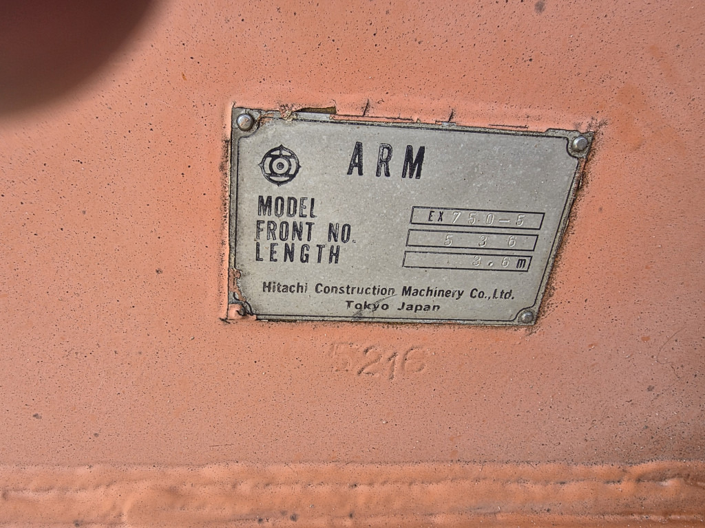 Hitachi EX750-5 - 9135250 - Boom for Construction machinery: picture 4 Hitachi EX750-5 - 9135250 - Boom for Construction machinery: picture 4