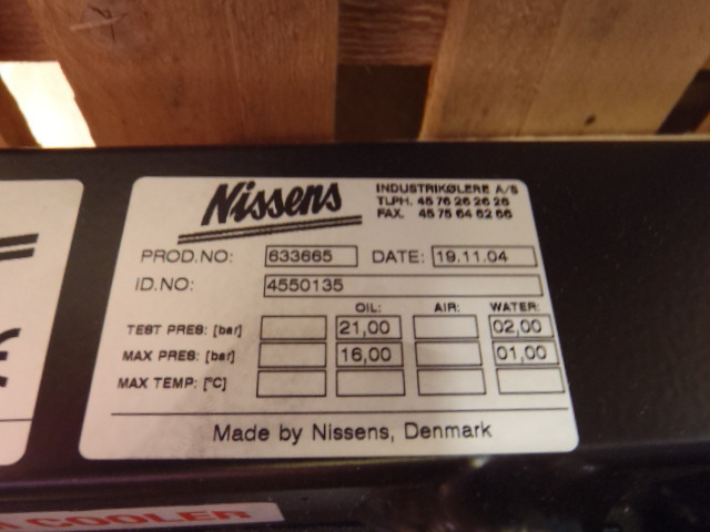 Nissens L10.5 - - Radiator for Construction machinery: picture 2 Nissens L10.5 - - Radiator for Construction machinery: picture 2