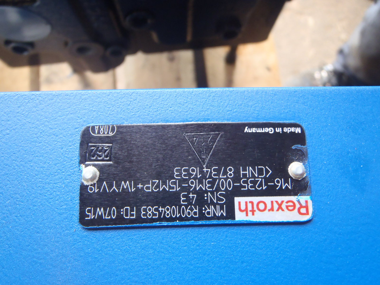 Rexroth M6-1235-00/3M6-15M2P-1WYV19 - - Hydraulic valve for Construction machinery: picture 1 Rexroth M6-1235-00/3M6-15M2P-1WYV19 - - Hydraulic valve for Construction machinery: picture 1