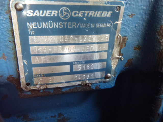 Sauer SPV2/052-L3Z-045 - - Hydraulic pump for Construction machinery: picture 3 Sauer SPV2/052-L3Z-045 - - Hydraulic pump for Construction machinery: picture 3