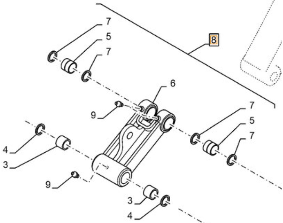 Case KNV16980 - Spare parts for Construction machinery: picture 1 Case KNV16980 - Spare parts for Construction machinery: picture 1
