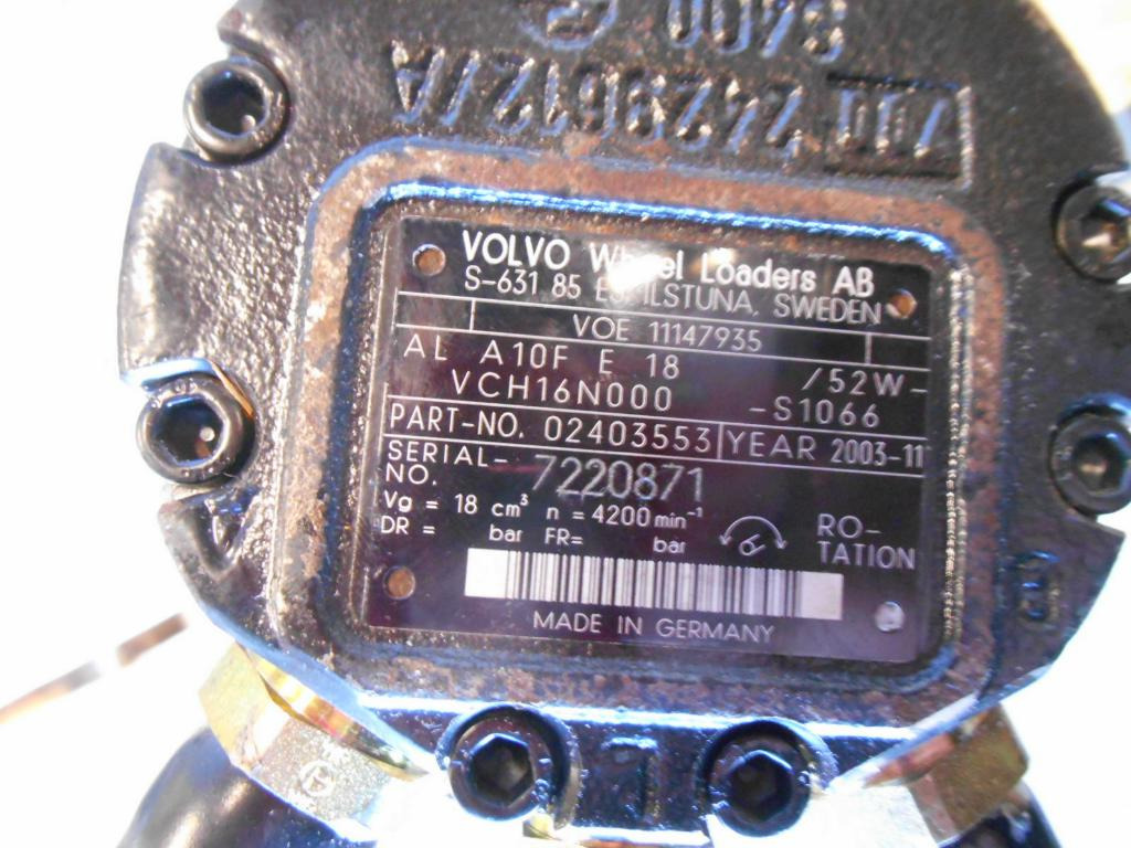 Volvo VOE11147935 - 02403553 - Hydraulic motor for Construction machinery: picture 4 Volvo VOE11147935 - 02403553 - Hydraulic motor for Construction machinery: picture 4