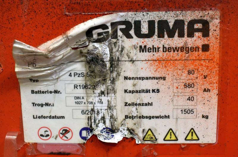 GRUMA 80 Volt 4 PzS 580 Ah - Battery: picture 5 GRUMA 80 Volt 4 PzS 580 Ah - Battery: picture 5