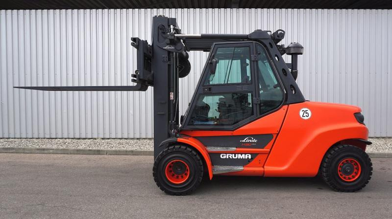 Linde H 80 D/1100 EVO 396-03 - Diesel forklift: picture 4 Linde H 80 D/1100 EVO 396-03 - Diesel forklift: picture 4