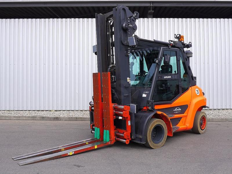 Linde H 80 D/600 EVO 396-03 - Diesel forklift: picture 1 Linde H 80 D/600 EVO 396-03 - Diesel forklift: picture 1