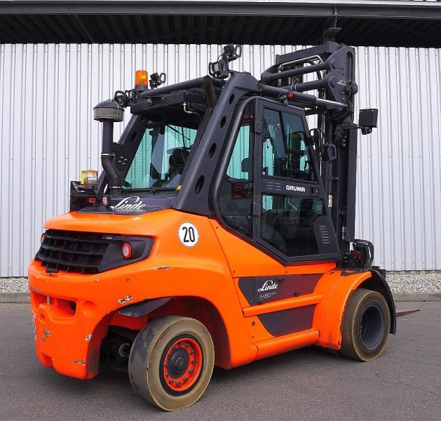 Linde H 80 D/600 EVO 396-03 - Diesel forklift: picture 2 Linde H 80 D/600 EVO 396-03 - Diesel forklift: picture 2