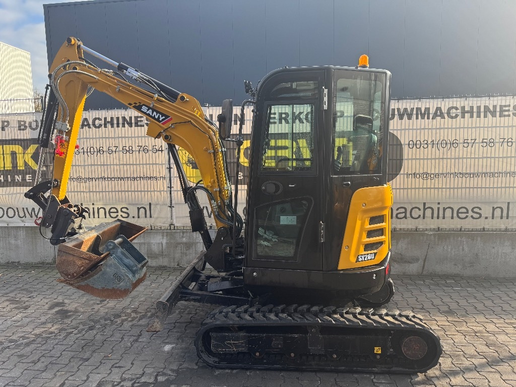 Sany SY 26 U - Mini excavator: picture 1 Sany SY 26 U - Mini excavator: picture 1