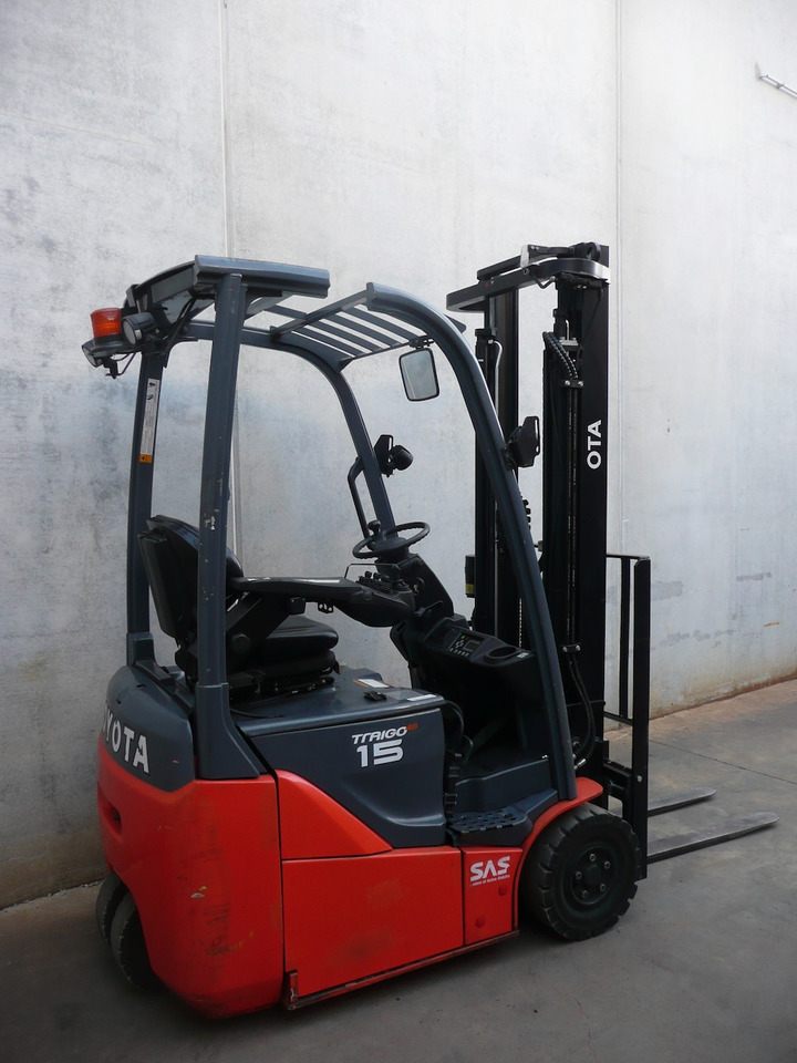 Toyota 8FBE15T - Electric forklift: picture 2 Toyota 8FBE15T - Electric forklift: picture 2