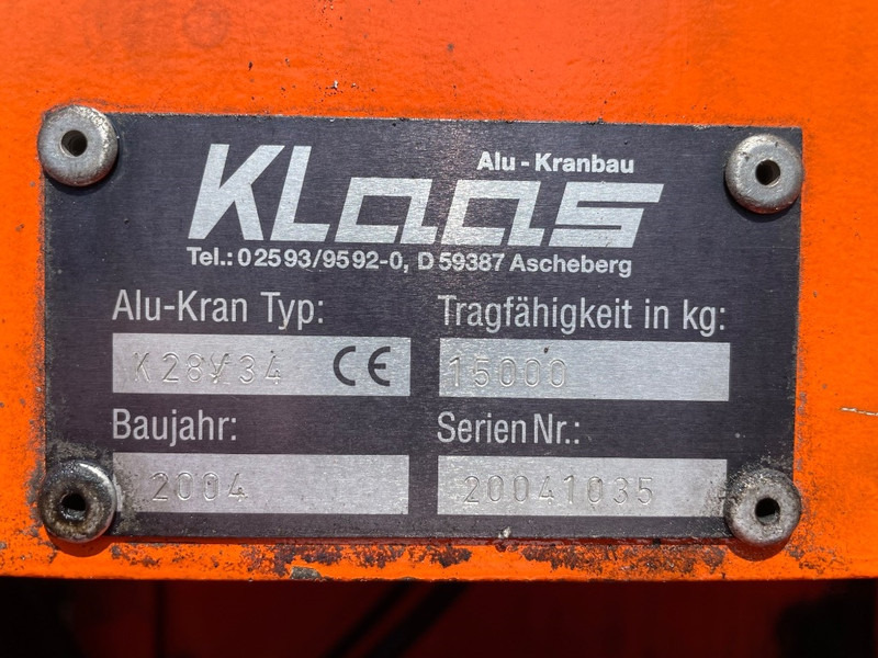 Klaas K 28-34 - All terrain crane: picture 3 Klaas K 28-34 - All terrain crane: picture 3
