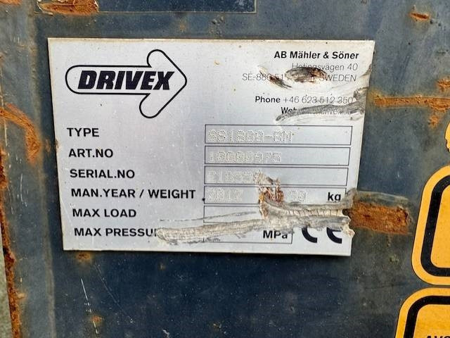 Drivex SS 1800-BM, Sandspridarskopa, V: 1800L, B:2450mm - Bucket for Construction machinery: picture 4 Drivex SS 1800-BM, Sandspridarskopa, V: 1800L, B:2450mm - Bucket for Construction machinery: picture 4