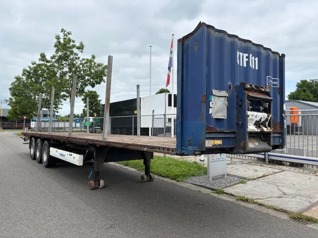 Krone SD Flatbed met rongen 41 ton standard chassis - Dropside/ Flatbed semi-trailer: picture 3 Krone SD Flatbed met rongen 41 ton standard chassis - Dropside/ Flatbed semi-trailer: picture 3